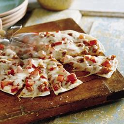 Australian Chicken Tortilla Pizza 1 BBQ Grill