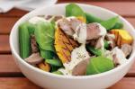 Canadian Mustard Lamb And Spinach Salad With Aioli Recipe Appetizer