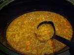 American Spicy Ground Beef and Vegetable Soup Dinner