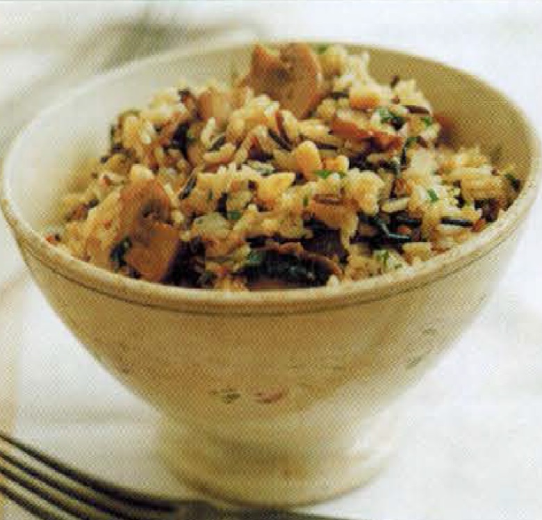 Italian Wild Rice Thyme And Mixed Mushroom Pilaff Dinner