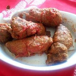 Italian Roulades of Meat Sauces Dinner