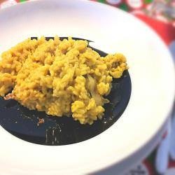 Italian Saffron Risotto Alla Milanese Dinner