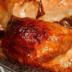 Capon the Oven with Vegetables recipe