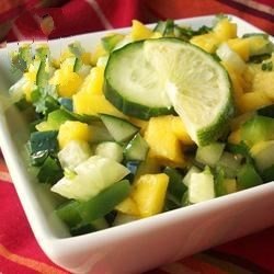 Australian Cucumbermango Salsa Recipe Appetizer