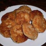 American Potato Pancakes with Tuna Appetizer