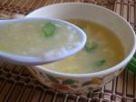 Japanese Rice and Egg Soup Dinner