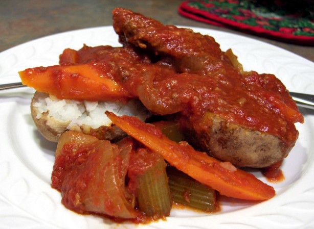 Swiss Swiss Steak for the Crock Pot Dinner