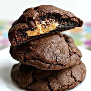 Australian Peanut Butter Stuffed Nutella Cookies Dessert