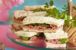 Australian Roast Beef And Watercress Sandwiches Recipe Appetizer
