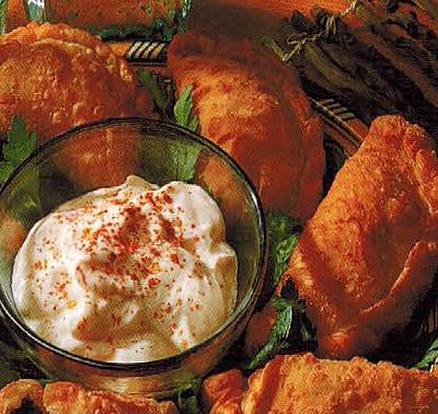 Potato And Coriander Samosas recipe