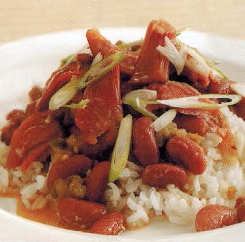 American Southern Red Beans And Rice Dinner