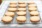 American Almond Butter Cookies sandwiched with Jam Dessert