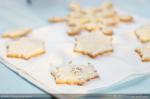 American Almond Christmas Snow Flake Cookies Dessert