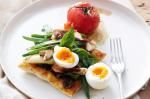 French Nicoise Tarts With Barbecued Fish Recipe Appetizer
