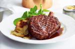 French Steak With Quick Sauce Bordelaise And Boulangere Potatoes Recipe Dinner