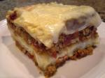 Italian Classic Lasagna With Meat Sauce Tomatoes and Bechamel Sauce  L Appetizer