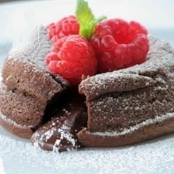 British Chocolate Cakes with Liquid Centers Recipe Dessert