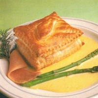 Canadian Smoked Salmon Feuilletes Appetizer