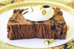 British Chocolate And Brandied Prune Terrine Recipe Dessert