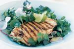 Spanish Blueeye With Watercress And Radish Salad Recipe Dinner