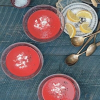 Spanish Sweet Red Pepper and Beet Soup Soup