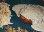 American Chickenfried Steak for Two Dinner