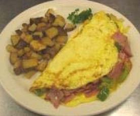 American Denver Omelet Breakfast