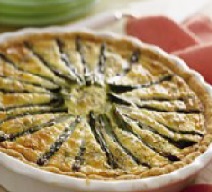 German Smoked Salmon Quiche Breakfast