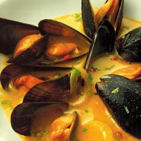 Caribbean Mussels Dinner