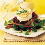 Salad with Grilled Goat Cheese recipe