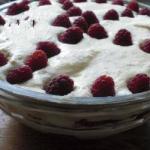 American Tiramisu Easy Raspberries Dessert