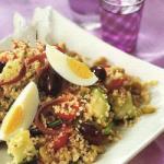 Salad Nice Declaration with Couscous and Beans recipe