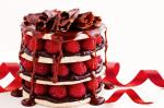 American Raspberry And Chocolate Meringue Stacks Recipe Dessert