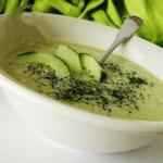 Australian Soup of Cucumber Yogurt Appetizer