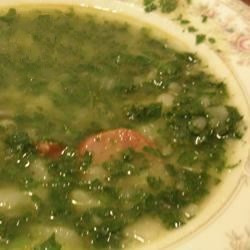Portuguese Caldo Verde portuguese Green Soup Recipe Appetizer