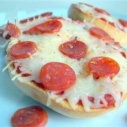 American Small Breads Pizza Appetizer