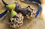 Canadian Baci Di Fichi figs Dipped In Chocolate And Hazelnuts Recipe Dessert