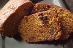 American Favorite Chocolate Chip Pumpkin Bread Dessert