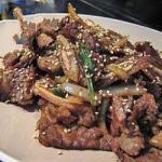 Korean Cattle Ribs in Barbecue Sauce Appetizer