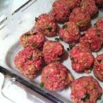 Arabic Meatballs in Green Sauce Appetizer