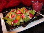 Australian Best Spinach Fruit Salad wglazed Almonds Dinner