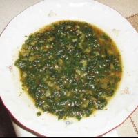 Bulgarian Nettles with rice Soup