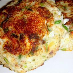 Asian Potato Fish Cakes Drink