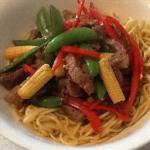 Asian Asian Beef with Snow Peas Drink