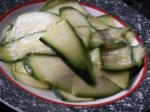 British Marinated Zucchini Salad  Easy and Healthy Appetizer