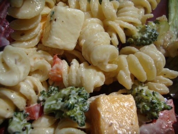 American Creamy Ranch Pasta Salad Appetizer