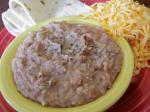 Mexican Lowfat Homestyle Refried Beans Appetizer