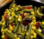 American Green Beans and Sweet Corn Appetizer