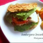 Australian Hamburger Low in Carbohydrates Appetizer