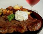 American Steak with Blue Cheese Butter Dinner